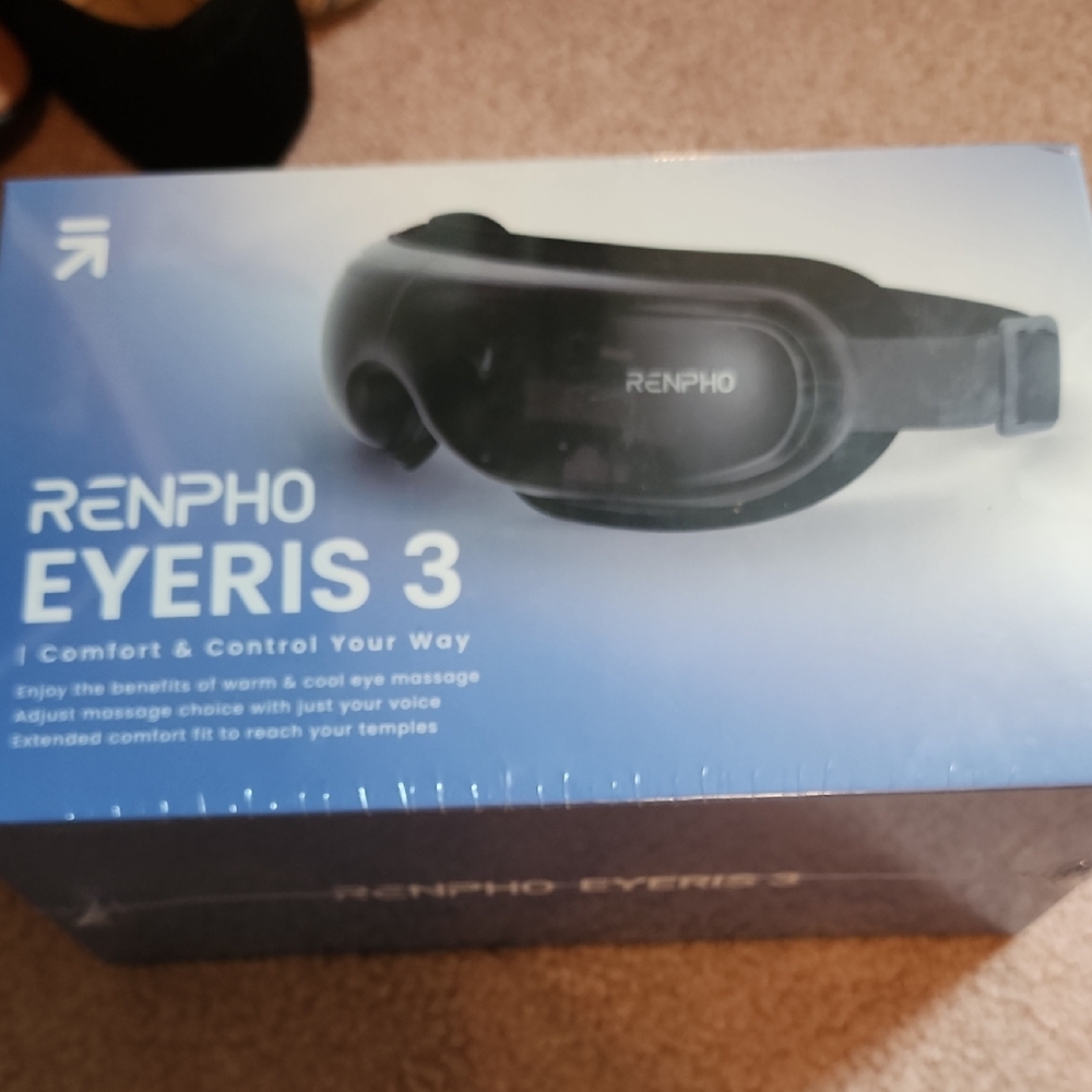 Eyeris 3 Black Eye Massager